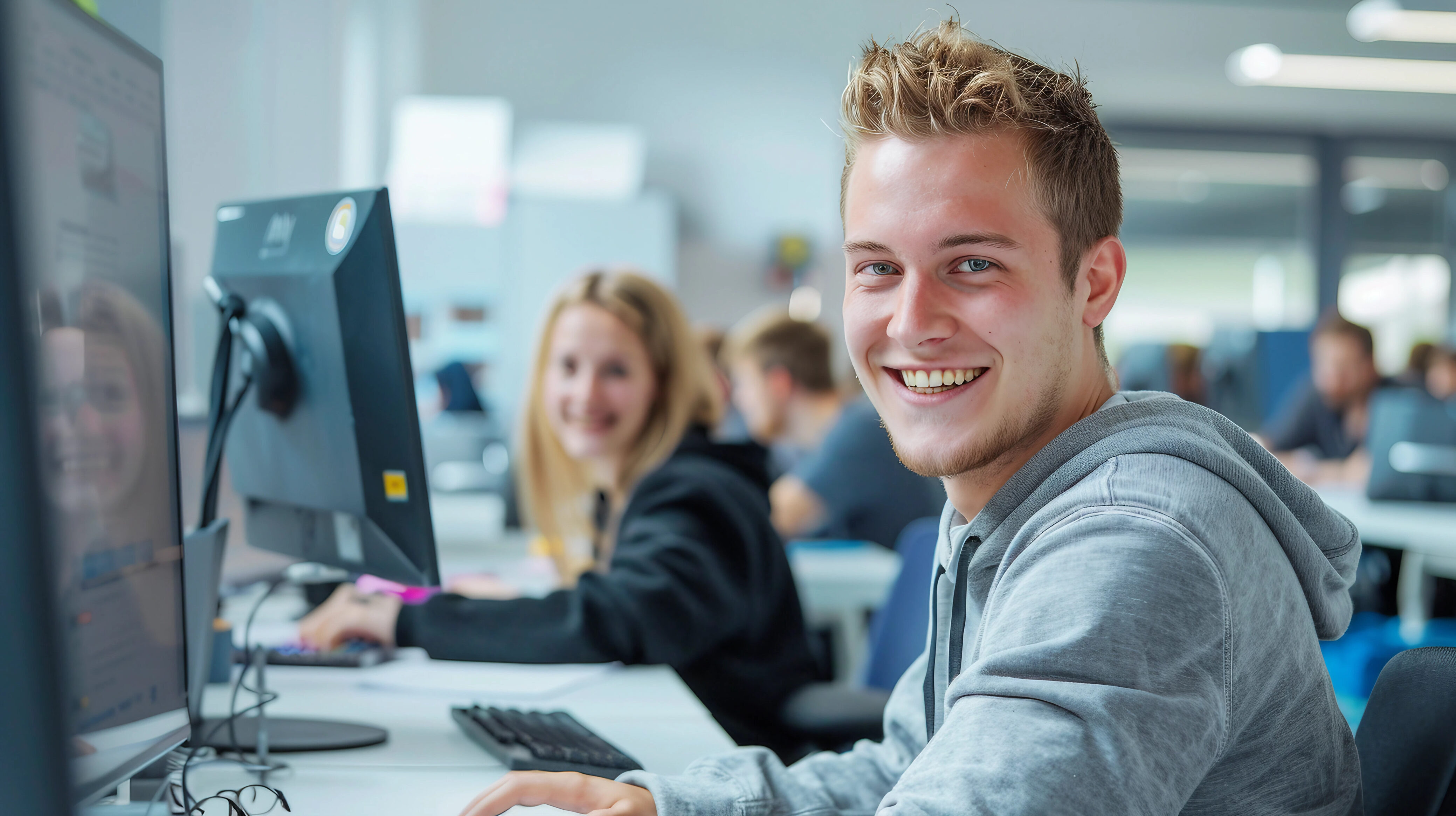 Auszubildender Büro