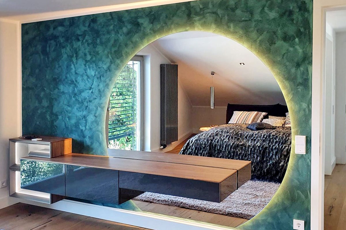 Spiegel Glasveredelung Flachglas