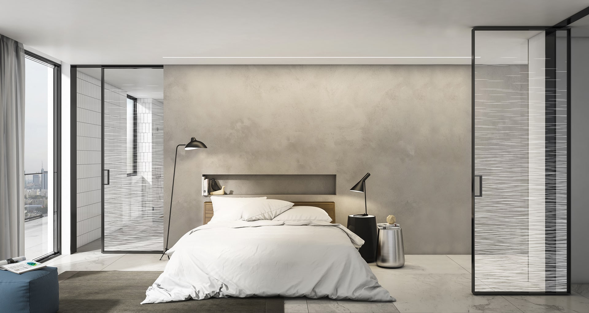 modernes-schlafzimmer-mit-zugang-zur-Dusche